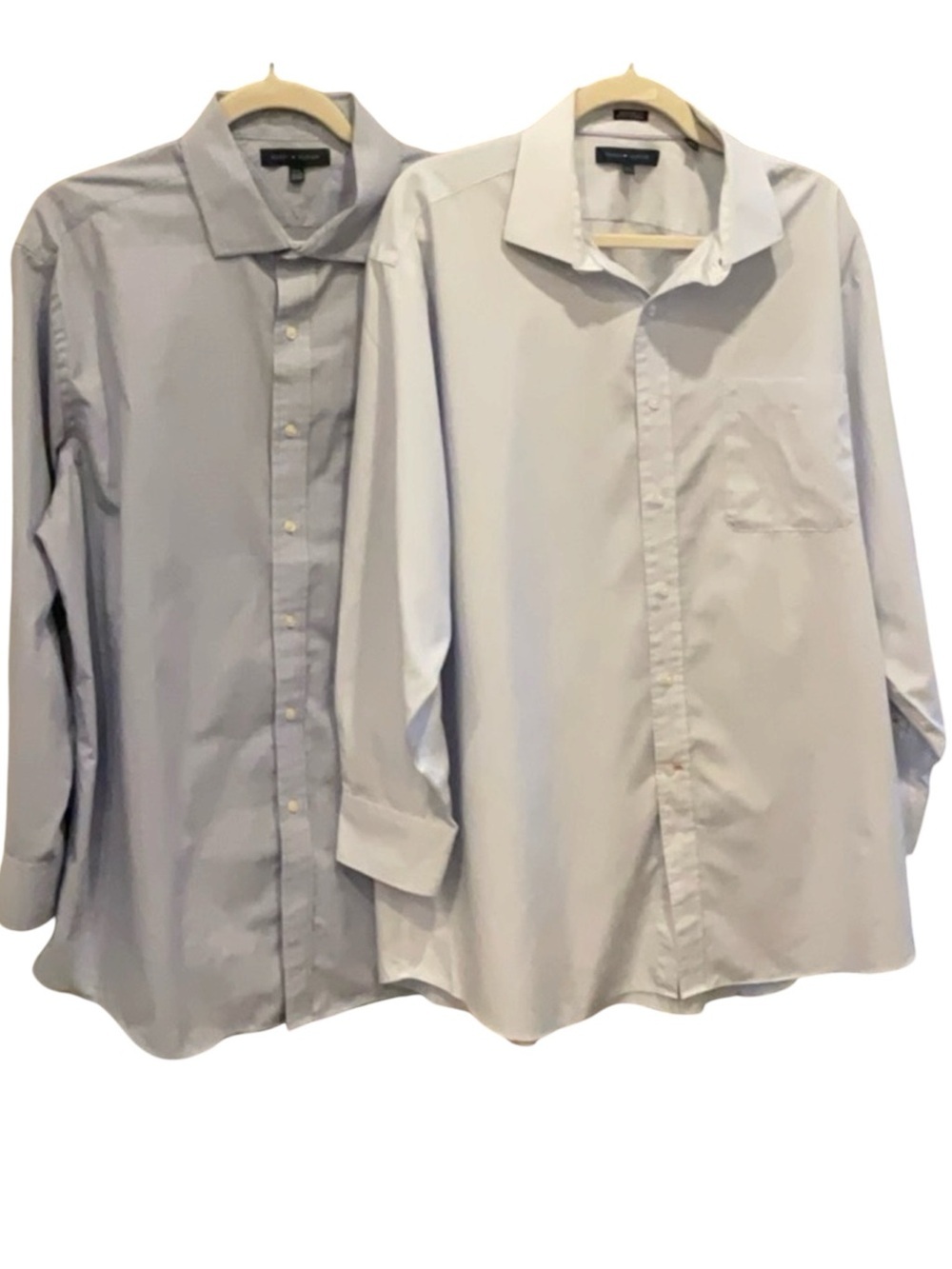 Tommy Hilfiger XL 17.5 Blue Dress Shirt Bundle Business Casual Office